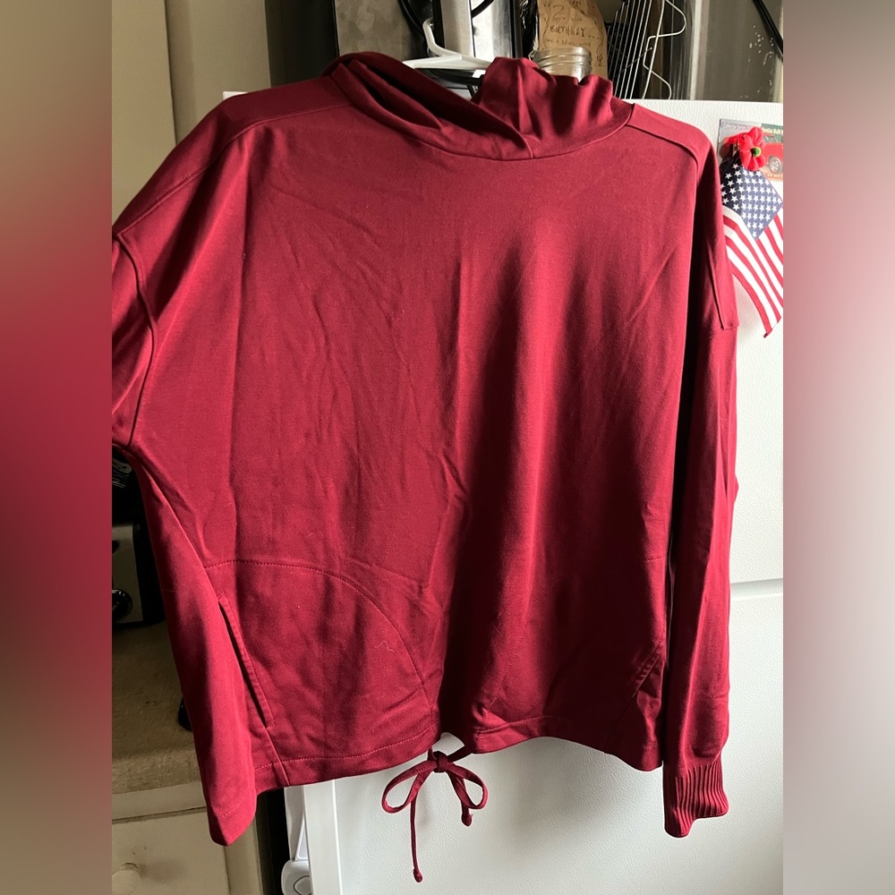 Red hoodie